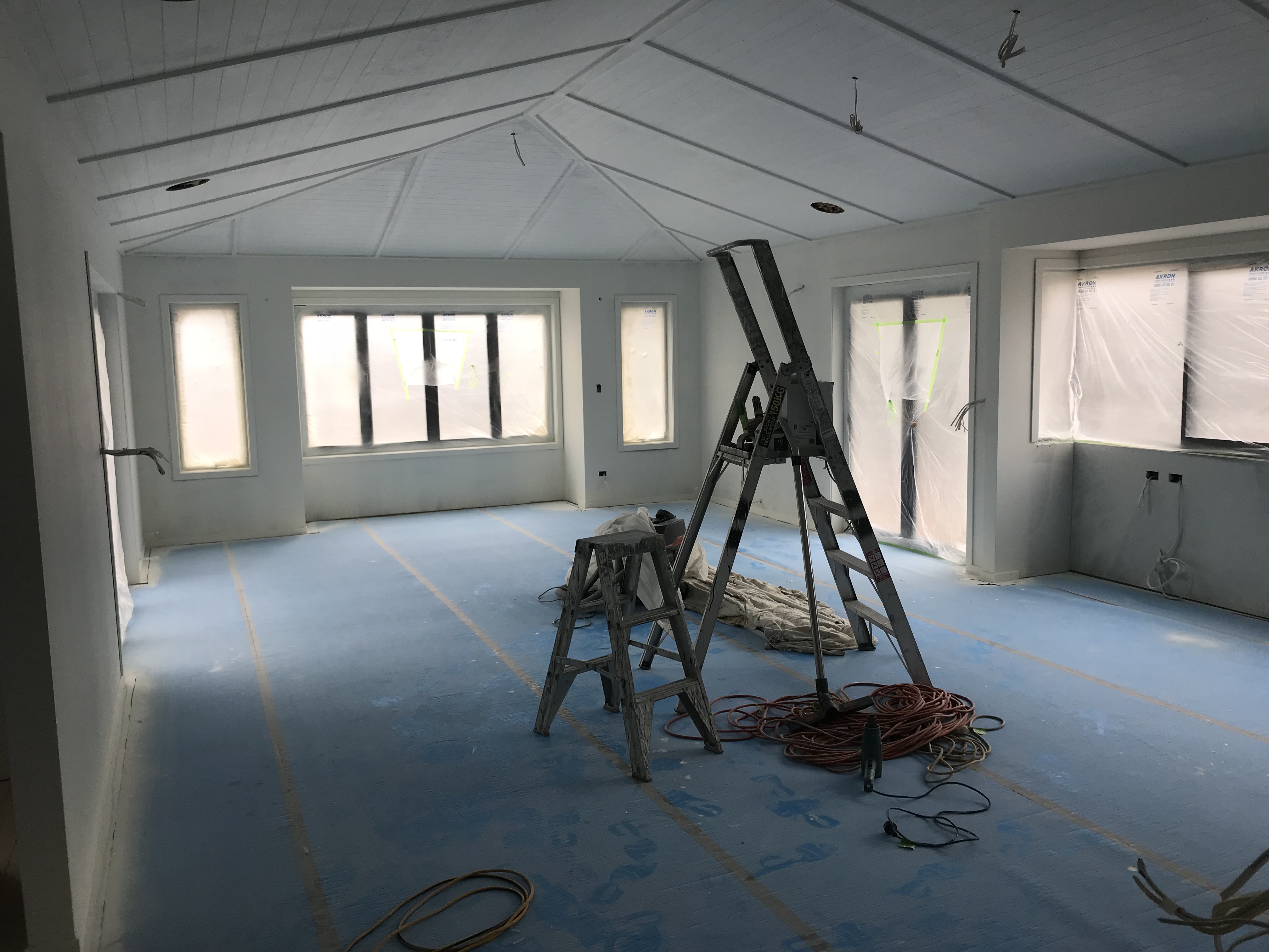 new home Interior painting and preparation by Fletcher Painting Ltd